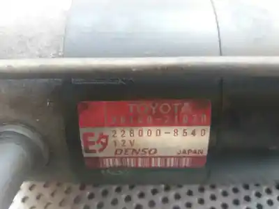 Автозапчастина б/у двигун запускається для toyota yaris (ncp1/nlp1/scp1) 1.3 t3 посилання на oem iam 2810021020  2280008540