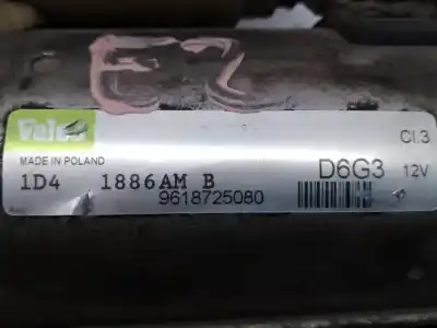 Peça sobressalente para automóvel em segunda mão motor de arranque por citroen c2 vtr referências oem iam 9618725080  d6g3