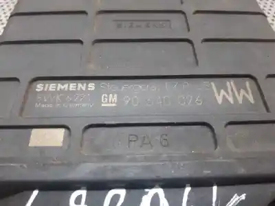 Second-hand car spare part ecu engine control for opel kadett e gl berlina oem iam references 90340026  5wk6221