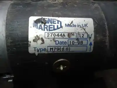 Pezzo di ricambio per auto di seconda mano motorino di avviamento per rover rover 200 (rf) 220 d/sd riferimenti oem iam 27044a  