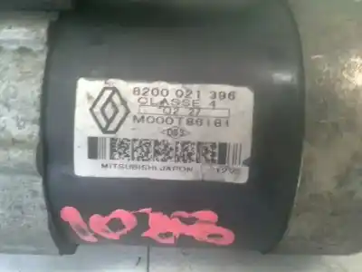 Second-hand car spare part starter motor for renault clio ii fase ii (b/cb0) 1.5 dci diesel 65 cv / 48 kw oem iam references 8200021396  m000t86181