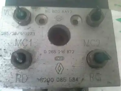 Автозапчастина б/у абс для renault clio ii fase ii (b/cb0) 1.5 dci diesel 65 cv / 48 kw посилання на oem iam 8200085584 0273004621 0265216872