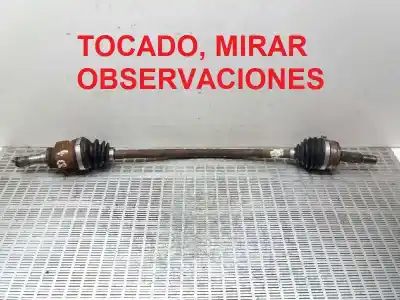 Peça sobressalente para automóvel em segunda mão transmissão dianteira direita por peugeot 107 1.0 cat (384f) referências oem iam 