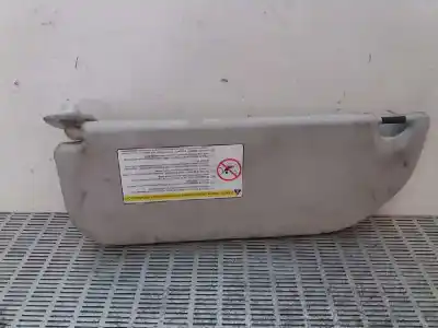 Peça sobressalente para automóvel em segunda mão para-sol direito por peugeot 107 1.0 cat (384f) referências oem iam 