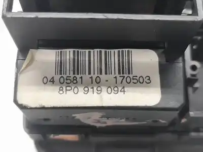 Автозапчастина б/у управління світлом для audi a3 (8p) 1.9 tdi ambiente посилання на oem iam 8p0919094  