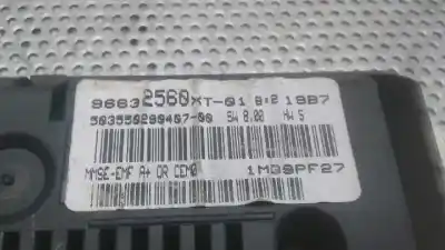 Second-hand car spare part multifunction display for citroen c2 (jm_) 1.1 oem iam references 96632560xt  
