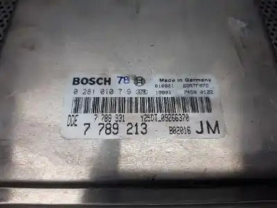 Second-hand car spare part ecu engine control for opel omega b elegance berlina oem iam references 0281010719  7789213
