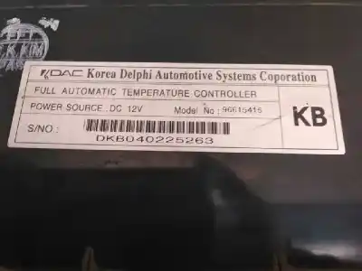 Second-hand car spare part climate control for daewoo lacetti 1.6 cat oem iam references 96615415  dkb040225263