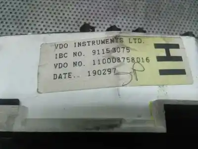 Second-hand car spare part dashboard for opel frontera a 2.2 básico oem iam references 91153075  110008758016