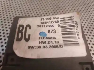 Автозапчастина б/у багатофункційний дисплей для opel corsa d (s07) 1.4 (l08 l68) посилання на oem iam 13209460  