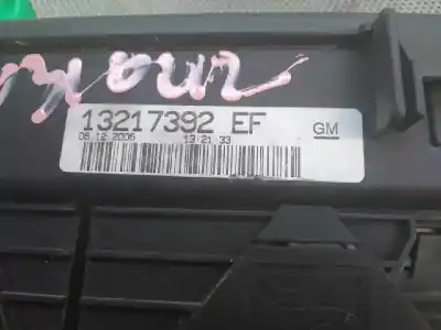 Second-hand car spare part fuse box unit for opel corsa d (s07) 1.4 (l08 l68) oem iam references 13217392ef  