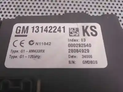 Автозапчастина б/у реле/запоперівник для opel corsa d (s07) 1.4 (l08 l68) посилання на oem iam 13142241  000292540