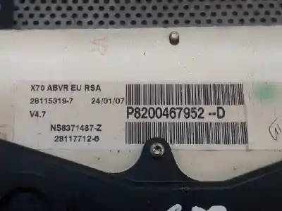 Автозапчастина б/у панель інструментів для renault master ii phase 2 combi combi 2t8 l1 9 - plazas посилання на oem iam p820046952d  