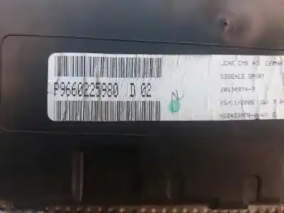 Peça sobressalente para automóvel em segunda mão quadrante por citroen c2 sx referências oem iam p9660225980  