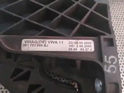 Автозапчастина б/у педаль зцеплення для audi a3 (8p) 1.9 tdi ambiente посилання на oem iam 1k1721059bj  