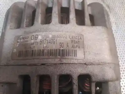 Автозапчастина б/у генератор для lancia ypsilon (101) 1.4 16v platino посилання на oem iam 09c75825807  51714791