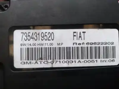 Автозапчасти б/у климат-контроль за fiat croma (194) 1.9 8v multijet dynamic ссылки oem iam 7354319520  69622202 Автозапчасти б/у климат-контроль за fiat croma (194) 1.9 8v multijet dynamic ссылки oem iam 7354319520  69622202