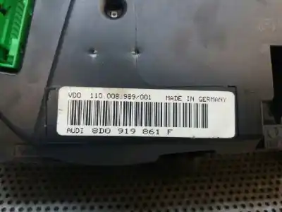 Автозапчасти б/у приборная доска за audi a4 avant (b5) 2.5 tdi ссылки oem iam 8d0919861f  110008989001