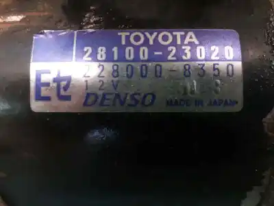 Автозапчастина б/у двигун запускається для toyota yaris (ncp1/nlp1/scp1) 1.0 cat посилання на oem iam 2810023020  2280008350