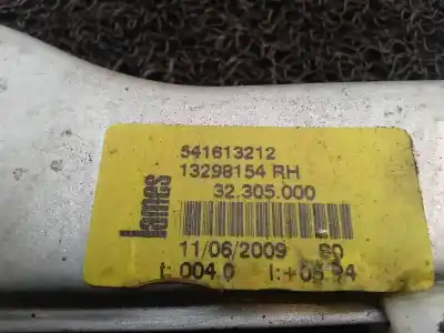 Second-hand car spare part passenger side right window regulator for opel corsa d cosmo oem iam references   541613212