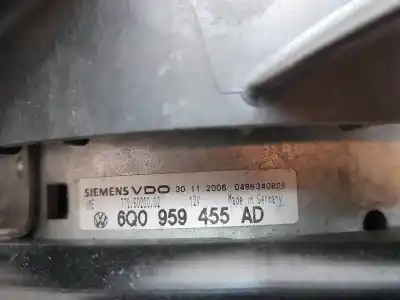 Автозапчастина б/у електро вентилятор для skoda fabia (6y2/6y3) spirit посилання на oem iam 6q0959455ad  0486340825