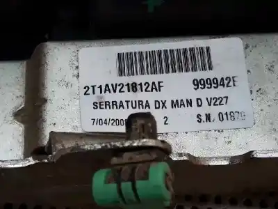 Pezzo di ricambio per auto di seconda mano serratura porta anteriore destra per ford tourneo connect (tc7) kombi corta riferimenti oem iam 2t1av21812af   Pezzo di ricambio per auto di seconda mano serratura porta anteriore destra per ford tourneo connect (tc7) kombi corta riferimenti oem iam 2t1av21812af