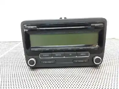 Peça sobressalente para automóvel em segunda mão sistema de áudio / rádio cd por volkswagen golf vi (5k1) advance bluemotion referências oem iam 1k0035186aa