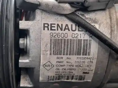 Second-hand car spare part air conditioning compressor for renault clio iv technofeel oem iam references 926000217r  3093958482