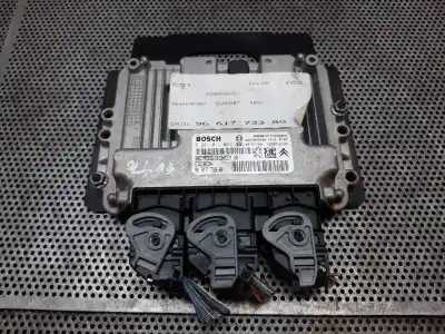 Gebrauchtes Autoersatzteil ecu-motorsteuergerät uce motorsteuergerät zum citroen c4 coupe vtr oem-iam-referenzen 0281011863