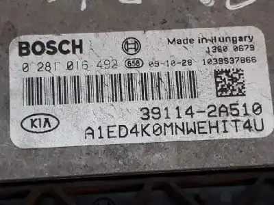 Second-hand car spare part ecu engine control for kia cee´d drive oem iam references 0281016492  391142a510
