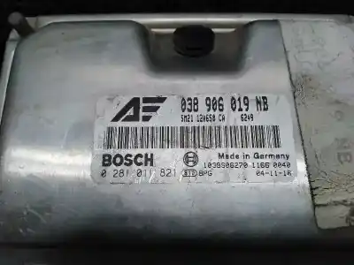 Second-hand car spare part ecu engine control for ford galaxy (vy) ghia oem iam references 038906019nb 0281011821 5m2112a650ca