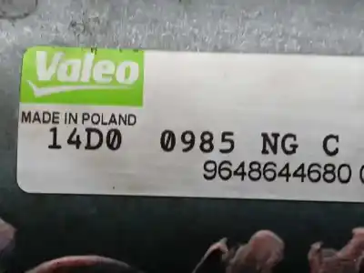 Pièce détachée automobile d'occasion démarreur de voiture pour citroen c2 vtr références oem iam 9648644680  