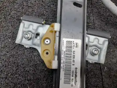 Peça sobressalente para automóvel em segunda mão elevador de vidros traseiro esquerdo por seat ibiza (6j5) reference referências oem iam   