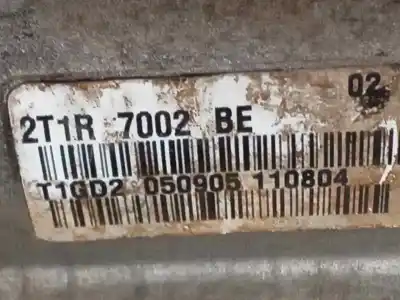 Автозапчасти б/у коробка передач за ford transit connect (tc7) furg. ссылки oem iam 2t1r7002be  