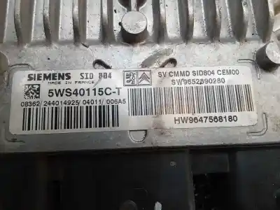 Автозапчасти б/у блок управления двигателем за citroen c2 vtr ссылки oem iam 9652890280 5ws40115ct 9647568180