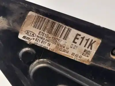 Peça sobressalente para automóvel em segunda mão espelho retrovisor esquerdo por kia cee´d drive referências oem iam 876101h55  