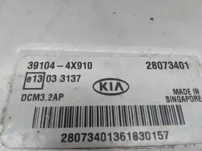 Second-hand car spare part ecu engine control for kia carnival 2.9 crdi cat oem iam references 391044x910  28073401