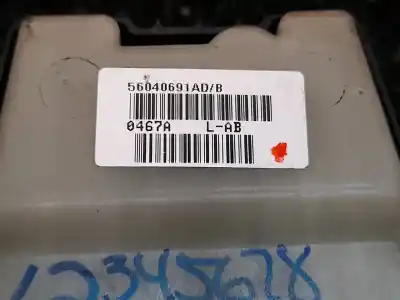 Second-hand car spare part left front power window switch for dodge caliber se oem iam references 56040691ad  