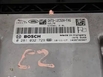 Second-hand car spare part ecu engine control for jaguar xe prestige oem iam references 0281032729  gx7312c520fag