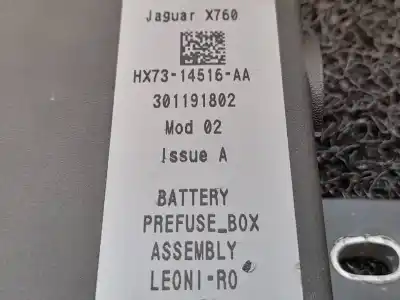 Second-hand car spare part fuse box unit for jaguar xe prestige oem iam references hx7314516aa  301191802