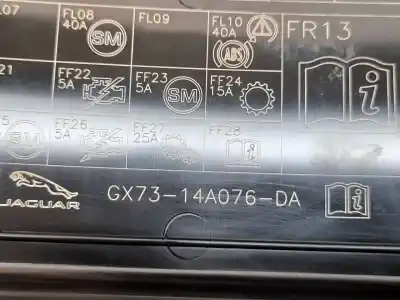 Second-hand car spare part fuse box unit for jaguar xe prestige oem iam references gx7314a076da  gx7314a076da