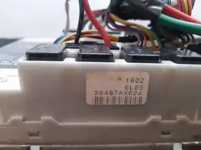 Second-hand car spare part fuse box unit for nissan note (e11e) acenta oem iam references 284b7ax62a  