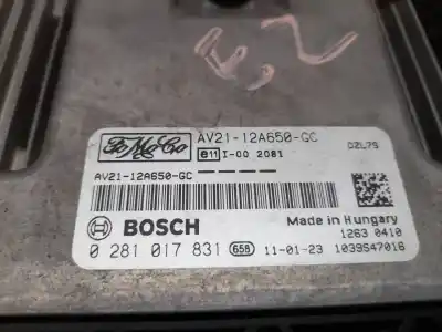 Автозапчасти б/у блок управления двигателем за ford fiesta (cb1) trend ссылки oem iam 0281017831  av2112a650gc