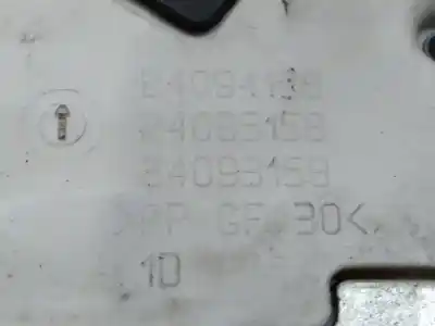 Second-hand car spare part front right door lock for citroen c4 picasso millenium oem iam references   