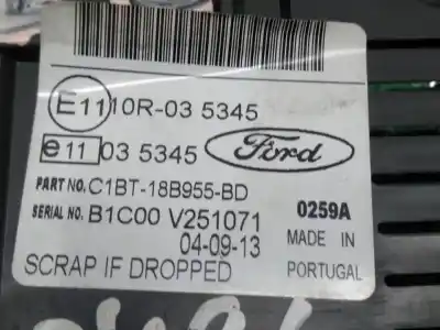 Автозапчастина б/у багатофункційний дисплей для ford fiesta (ccn) trend посилання на oem iam c1bt18b955bd  