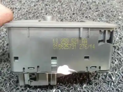 Second-hand car spare part left front power window switch for opel corsa d expression oem iam references 13258521aa  315625731