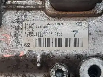 Second-hand car spare part ecu engine control for fiat idea (135) 1.4 oem iam references 0261208206  1039s04975