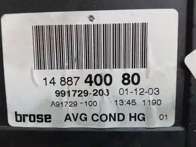 Second-hand car spare part driver left window regulator for fiat ulysse (179) 2.2 jtd dynamic oem iam references 1488740080  