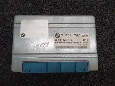 Peça sobressalente para automóvel em segunda mão centralina do motor por bmw x5 (e53) 3.0d referências oem iam 7521759