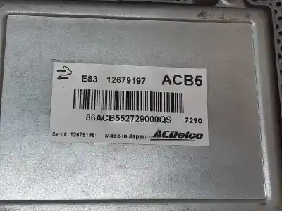 Автозапчастина б/у ебу контролер двигуна для opel corsa e selective посилання на oem iam e8312679197 12679199 86acb552729000qs